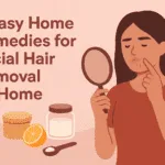 Home Remedies for Facial Hair Removal At Home