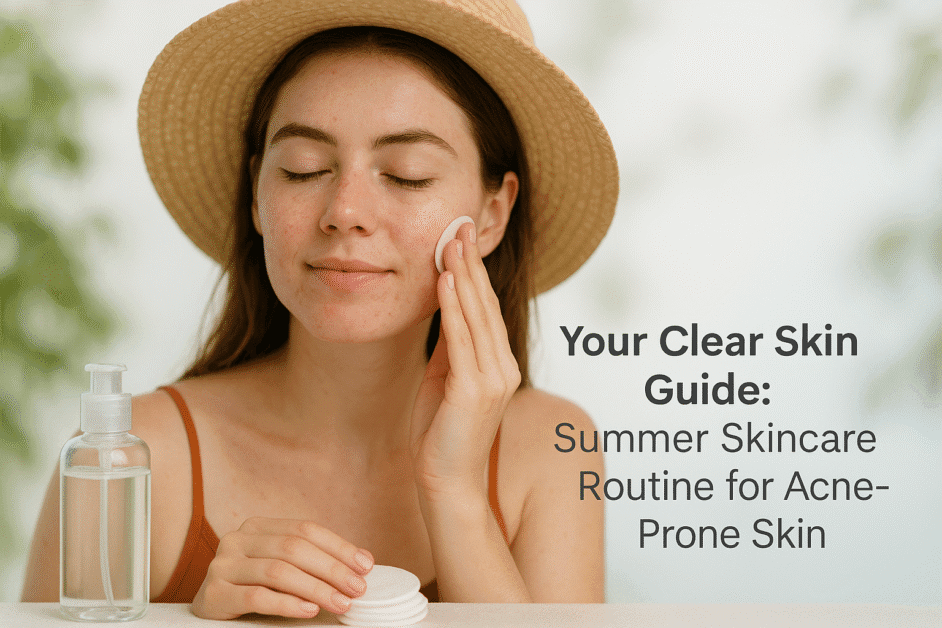 Summer Skincare Routine for Acne-Prone Skin