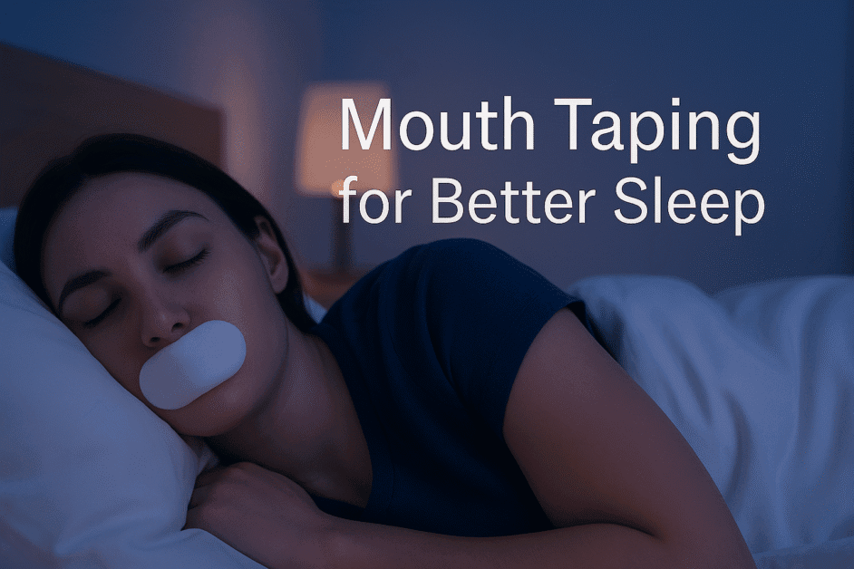 Mouth Taping for Better Sleep