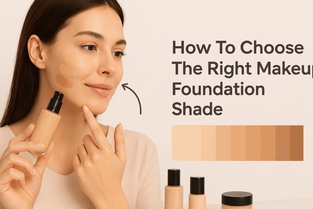 How To Choose The Right Makeup Foundation Shade