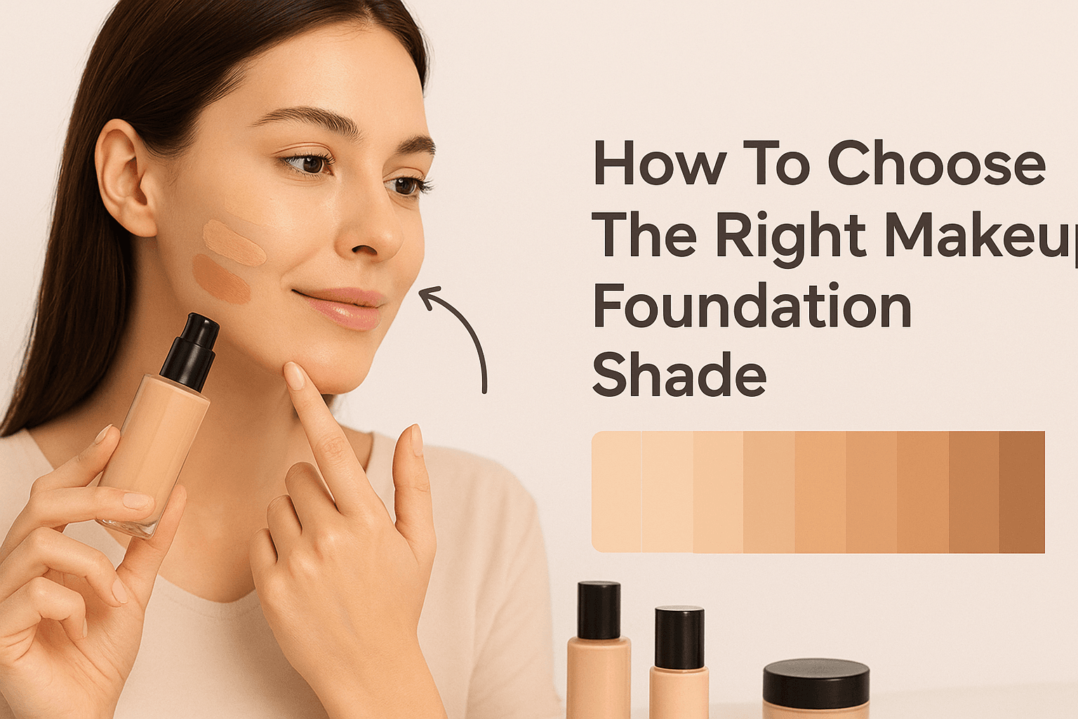 How To Choose The Right Makeup Foundation Shade