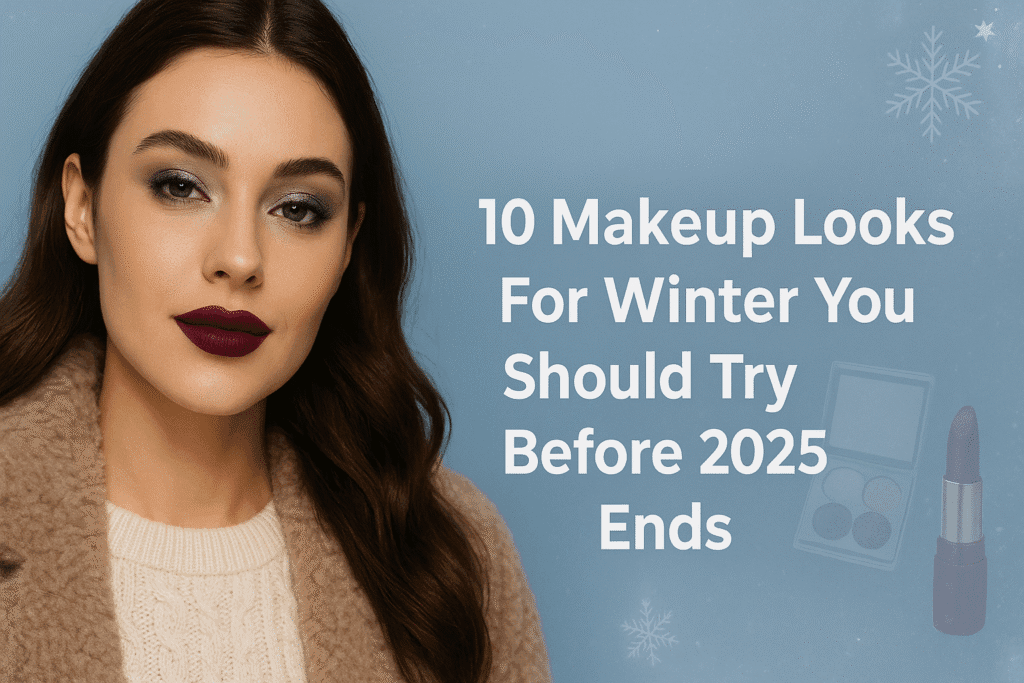 winter makeup look