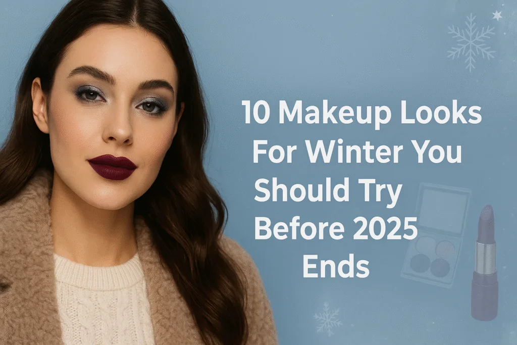 winter makeup look