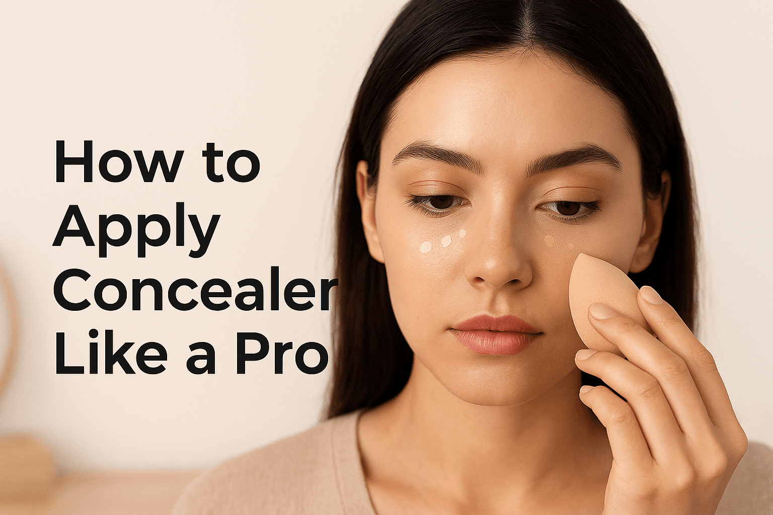 How to Apply Concealer Like a Pro